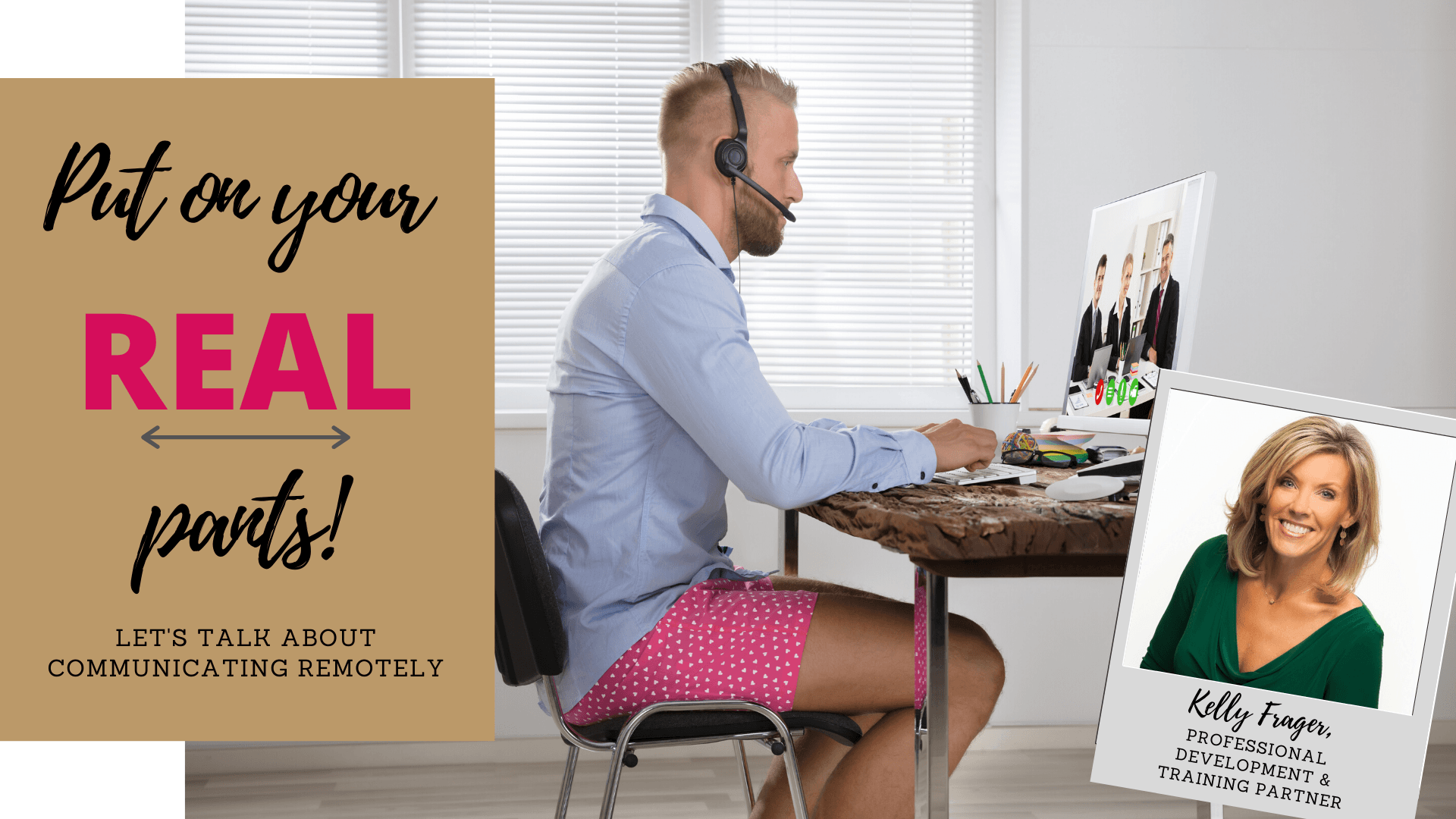 Put on your REAL pants!