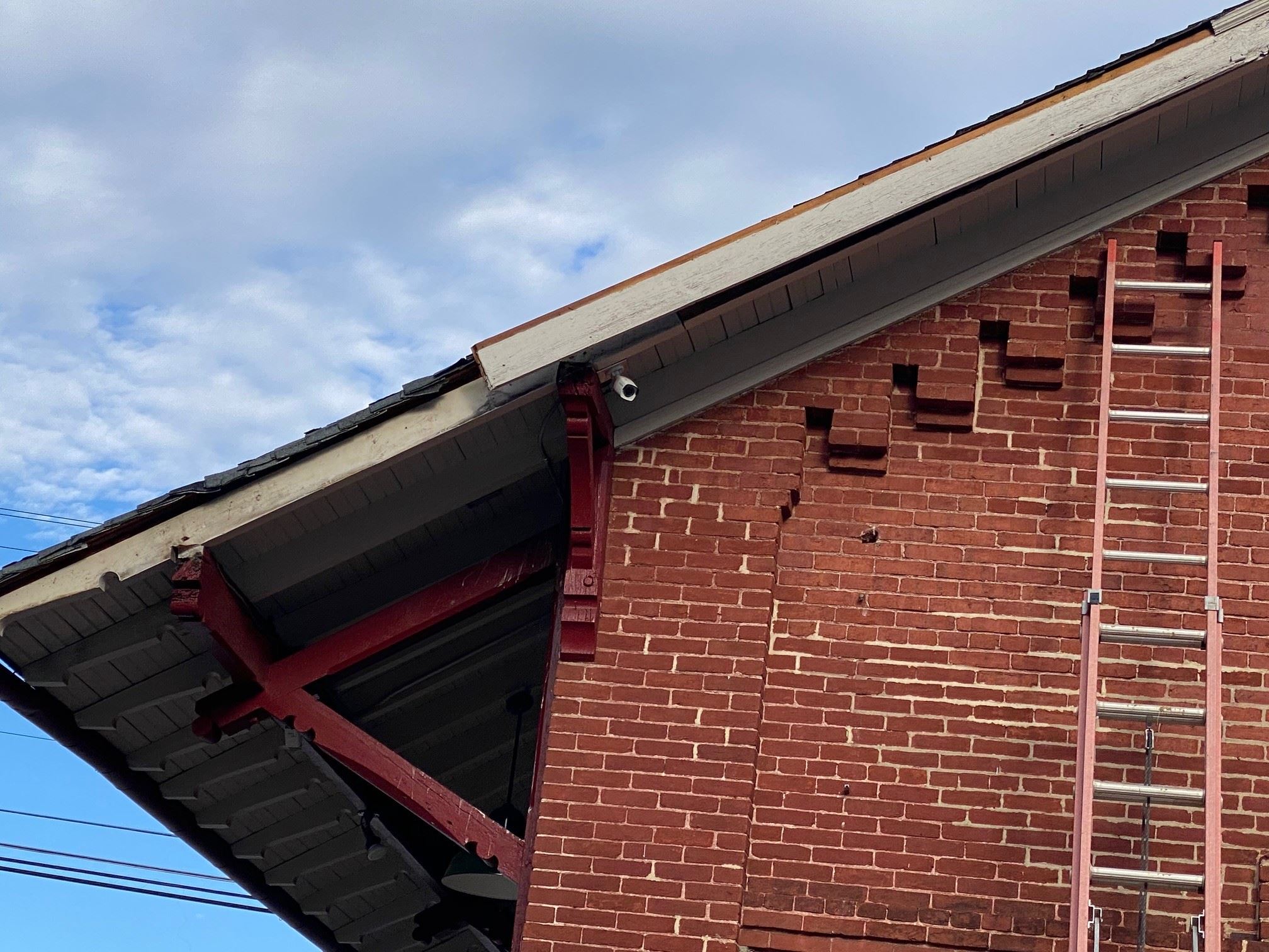 Rake Board Replacement before picture