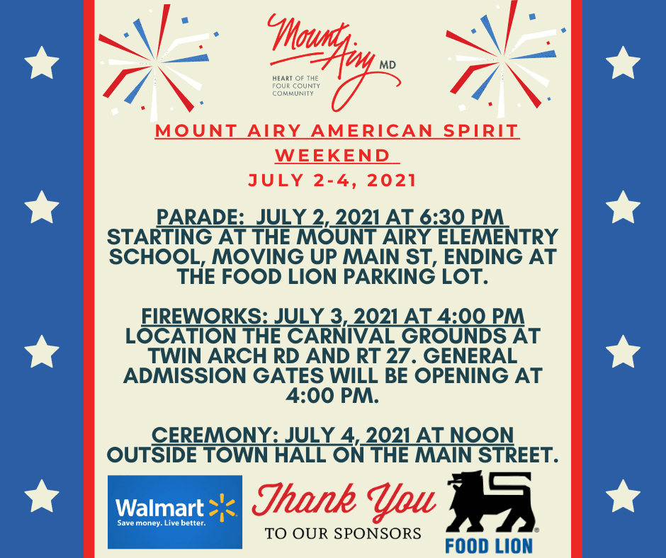 Mount Airy American Spirit Weekend 