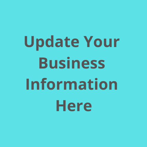Update Information for Business Click Here