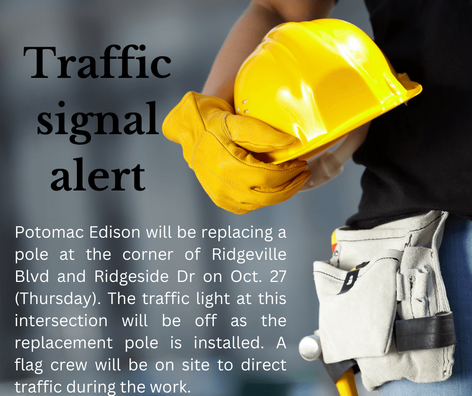 Traffic signal work on Oct. 27