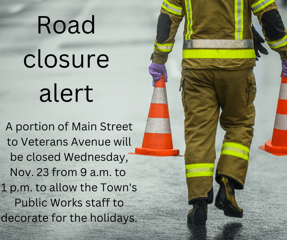 Portion of Main Street to close