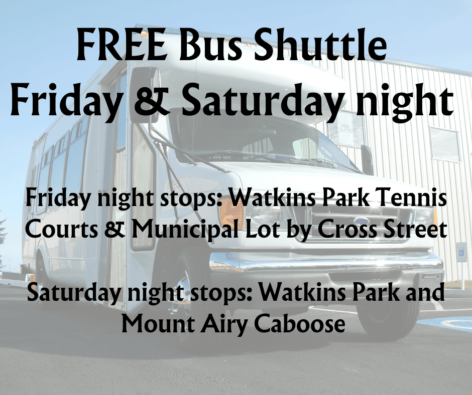 Bus Shuttle Friday