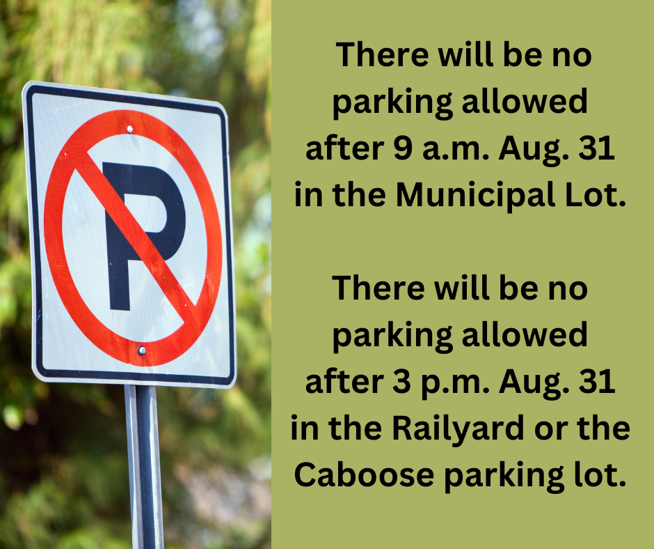 Parking lots to close Aug. 31