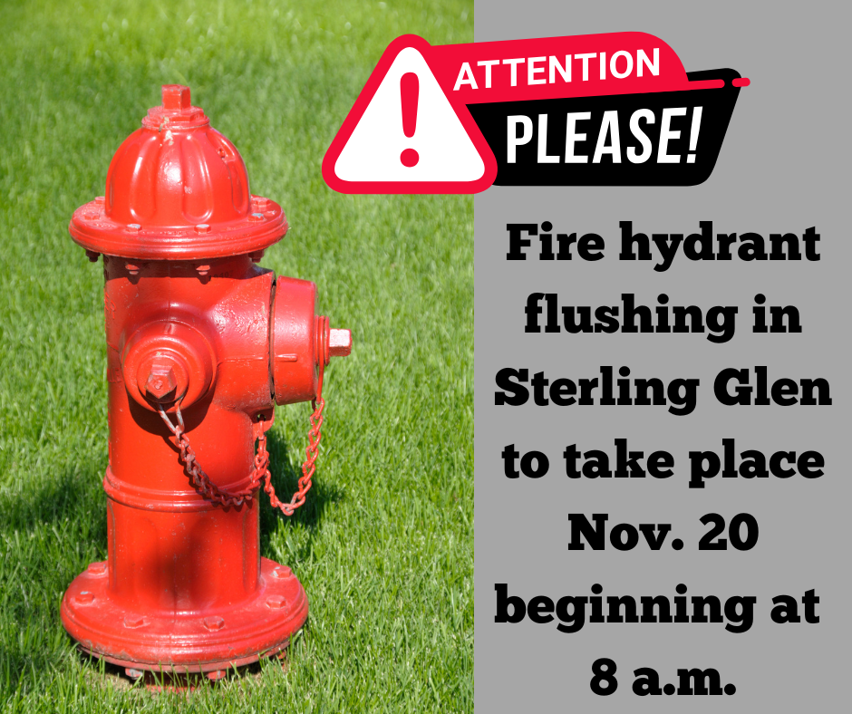 Fire hydrant flushing