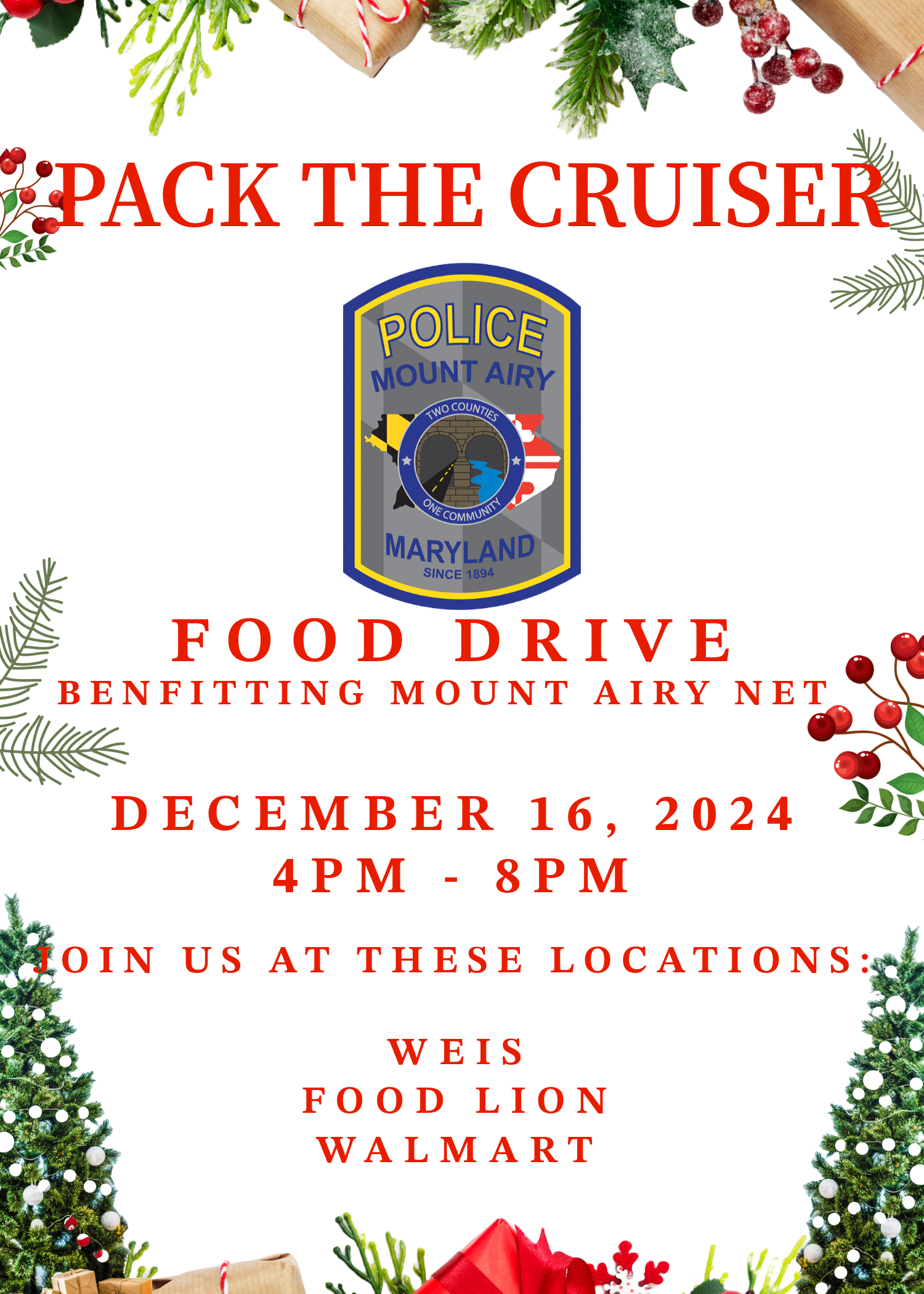 PACK THE CRUISER 2024