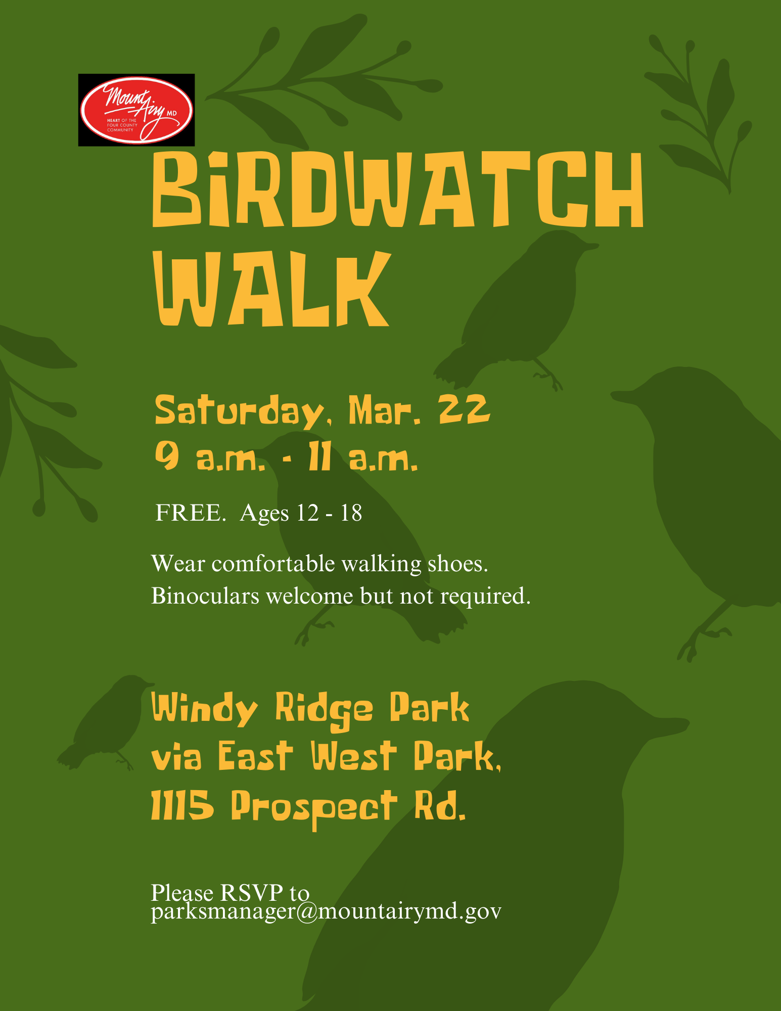 Birdwatch walk