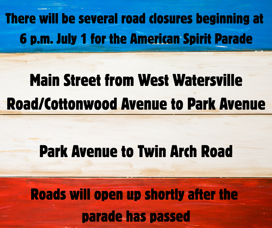 There will be several road closures for the July 1 American Spirit Parade (1)
