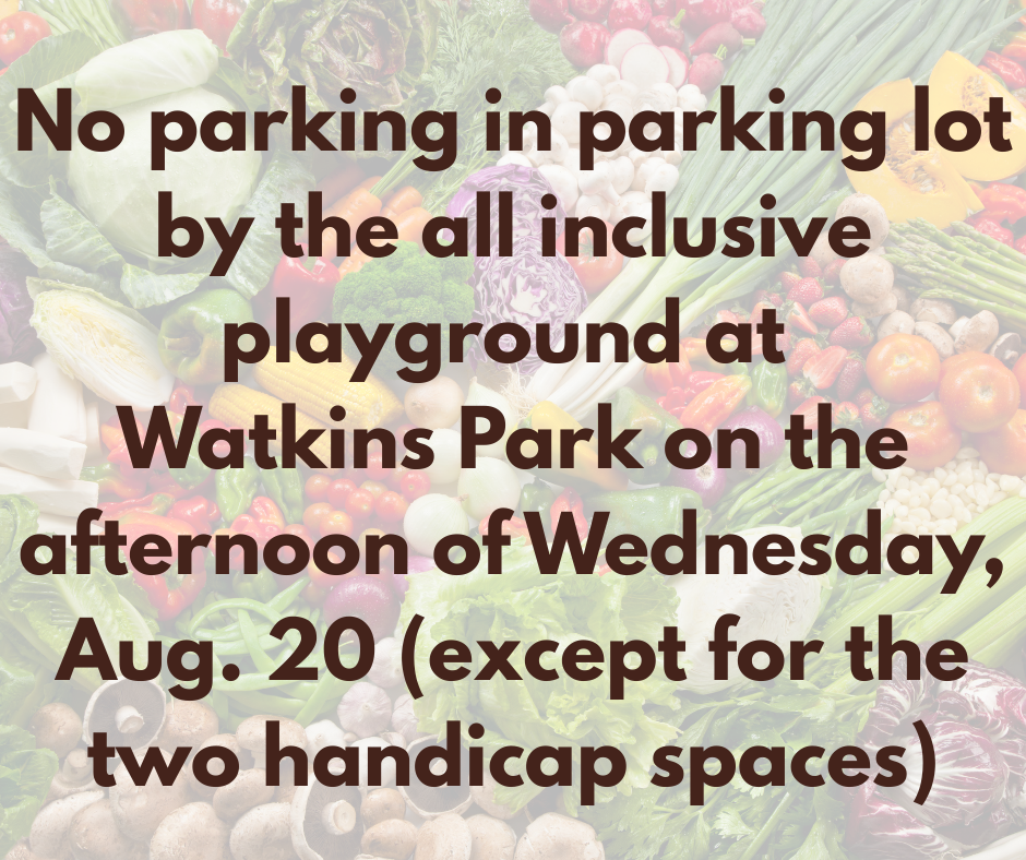 No parking in one parking lot at Watkins Park (4)