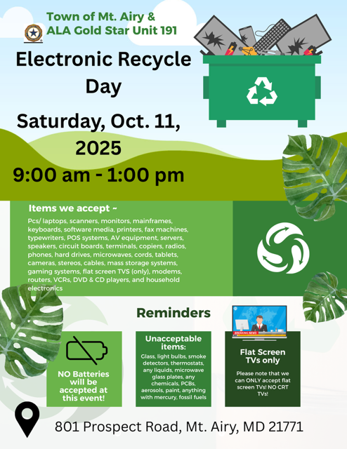 Electronic Recycling flyer final