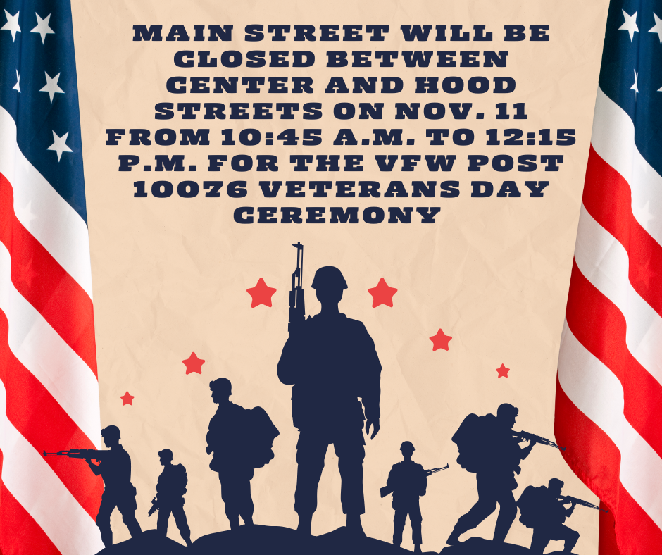 Main Street will be closed (4)