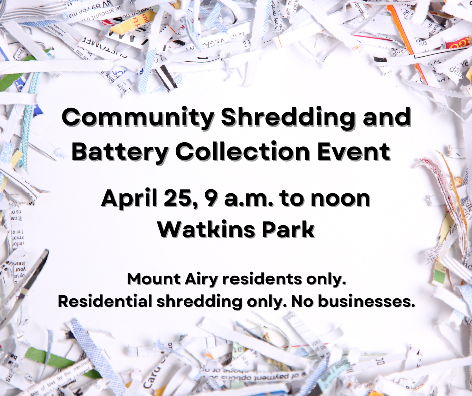 Community Shredding and Battery Recycling event (5)