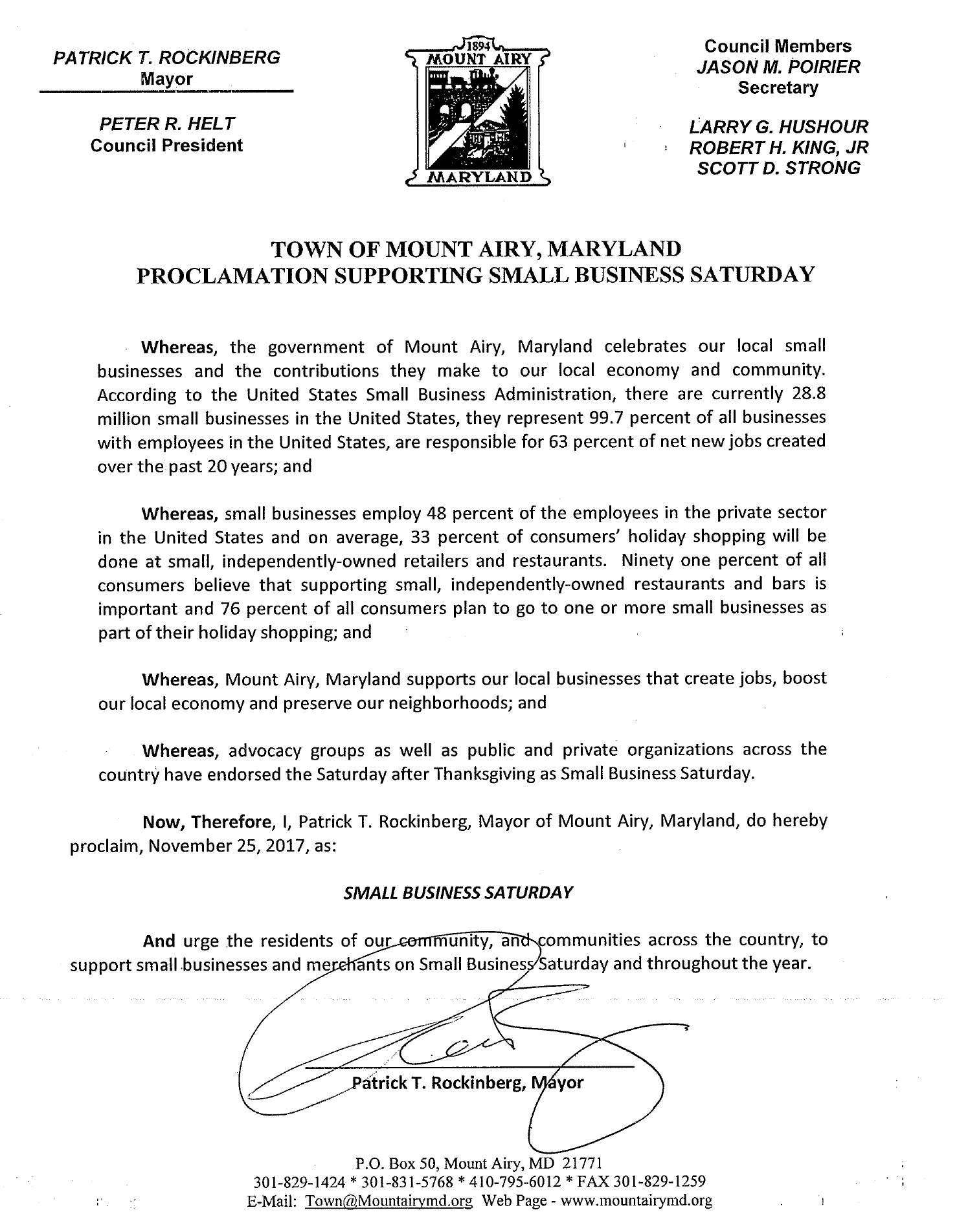 Small Business Saturday